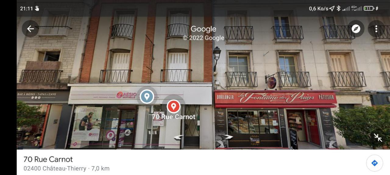 Gites De L'Isle - Sejours Pro - Wifi - Netflix - Plein Centre-Ville Chateau-Thierry Bagian luar foto